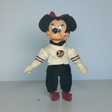 VTG Applause Rubber Face Hands Feet Minnie Mouse Plush Disney Figure