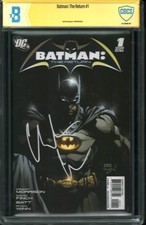 Christian Bale Signed Batman The Return The Dark Knight Comic Rare CBCS BAS COA
