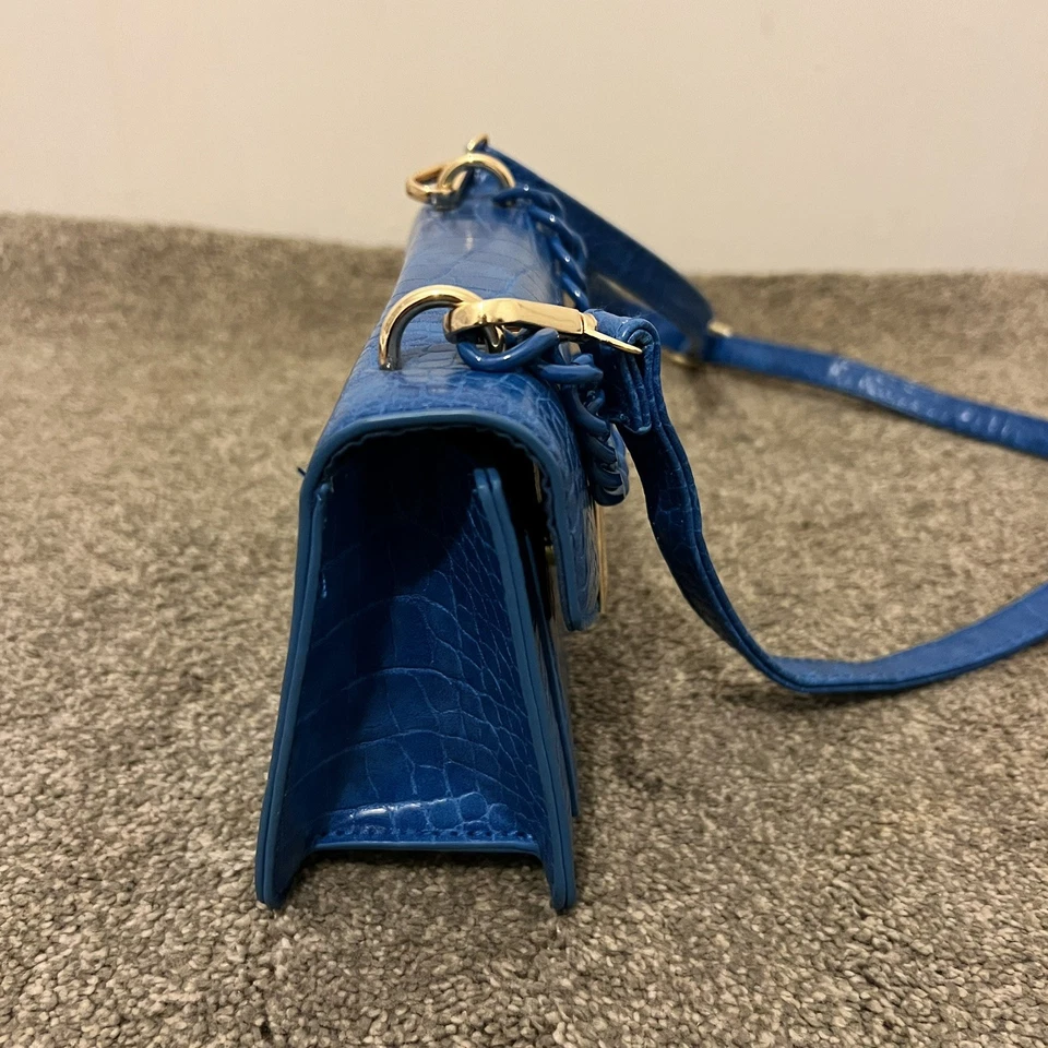 New Look Womens Small Royal Blue Purse Shoulder Bag - Image 4 of 4