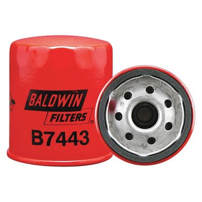 BALDWIN FILTERS B7443 Spin-On,M22 x 1.5mm Thread ,3-1/2'' L 4ZJJ4