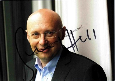 Original Autogramm Stefan Hell Nobelpreis für Chemie 2014 // Autograph si 343674