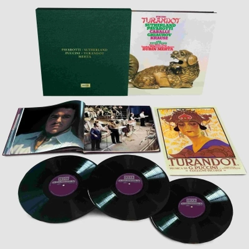 Puccini (1858-1924)/Turandot: Mehta / Lpo Sutherland Pavarotti Ca 4871872 New LP - Image 1 of 1