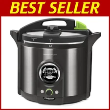 12-Quart Digital Canner - 10 Safety Features, Recipes