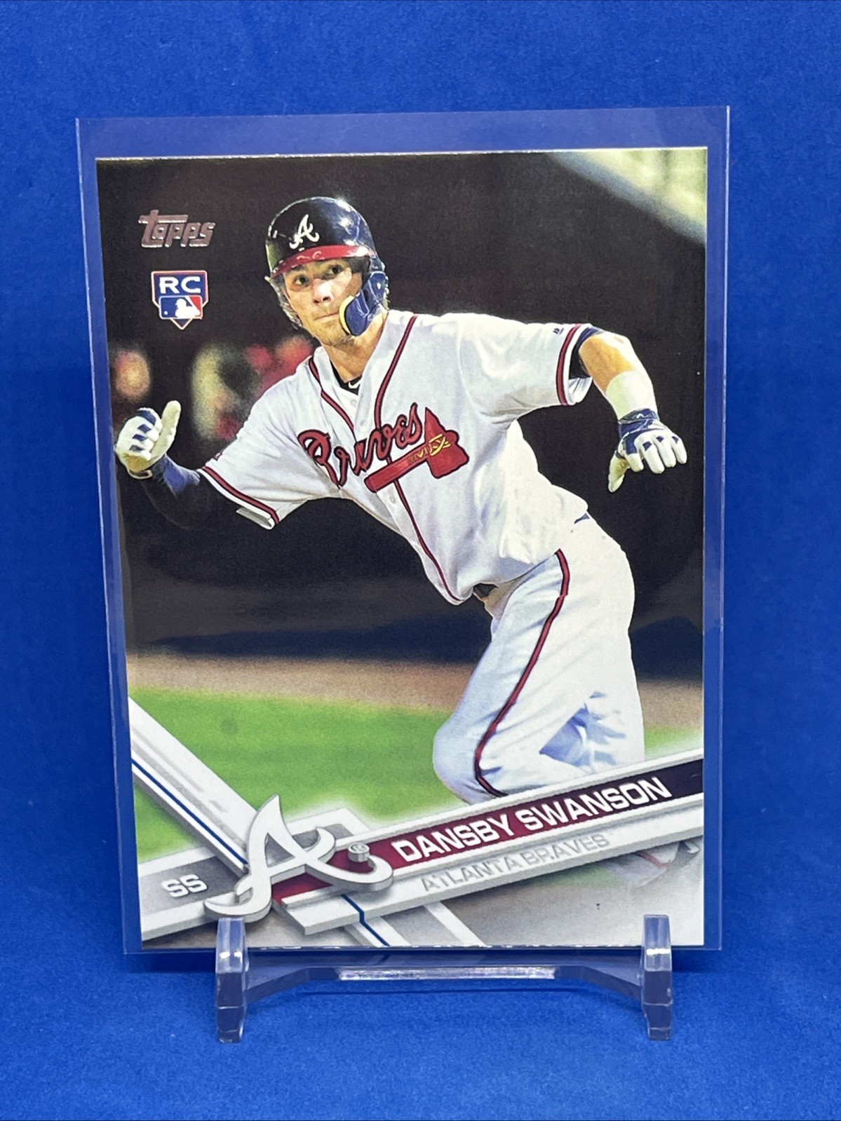 2017 Topps Series 1 Dansby Swanson #87 Rookie RC Atlanta Braves