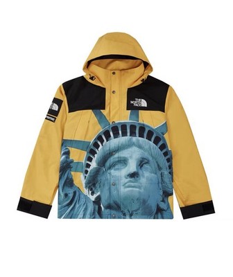 Supreme x The North Face Statue of Liberty Parka Yellow size XL New with Tags