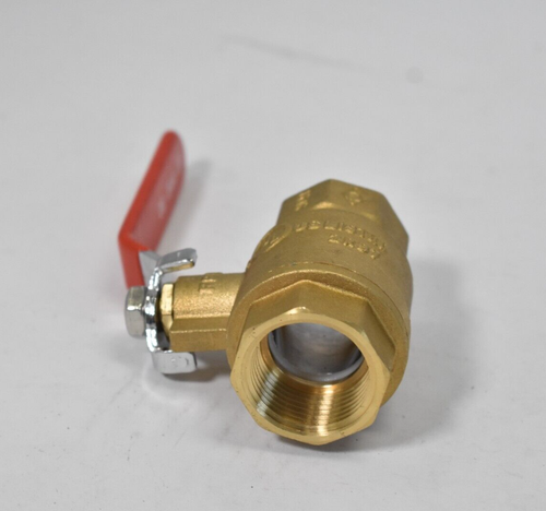 TrimFit Products Brass Ball Valve 1" NPT 300 WOG CWP Stainless 06-844-00 2R67 - Picture 2 of 7