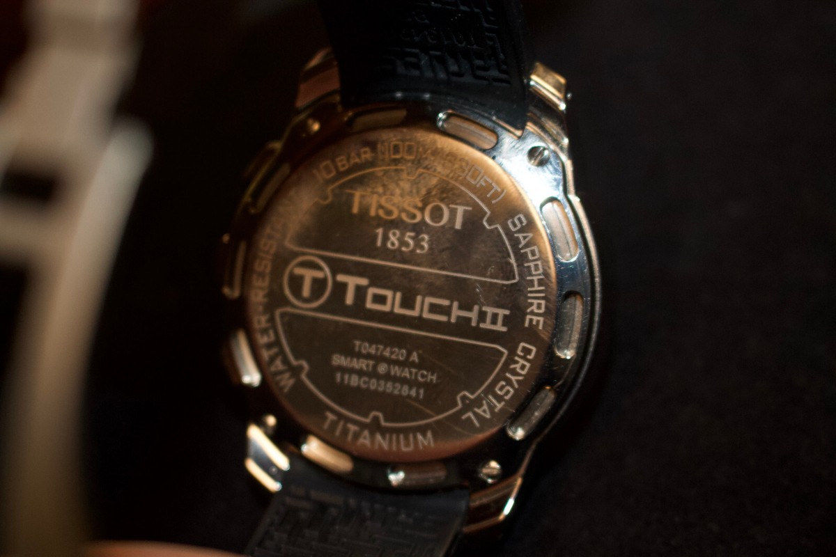 TISSOT -Touch II Wristwatch 44mm Compass Altimeter Barometer TISSOT -Touch II Wristwatch 44mm Compass Altimeter Barometer
