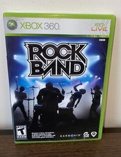 Rock Band (Microsoft Xbox 360, 2007) Complete Free Fast Ship Rare Very Nice Cool