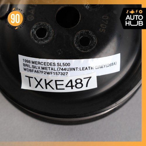 90-99 Mercede R129 SL500 S500 E500 Engine Water Pump Pulley 1192000705 OEM - Picture 15 of 15