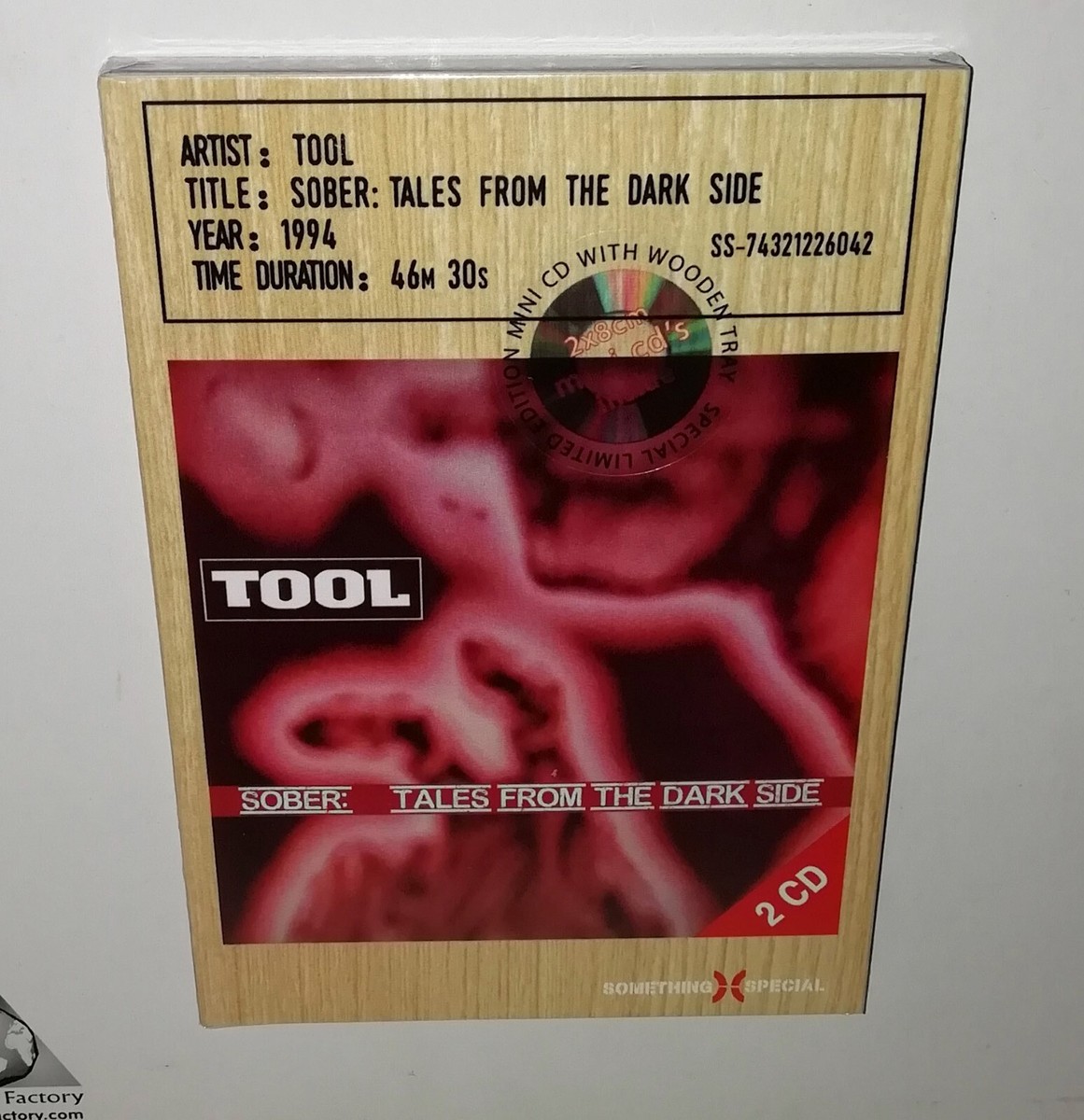 Tool - Sober: Tales From The Dark Side (Single) (Wood Box, Mini-CD