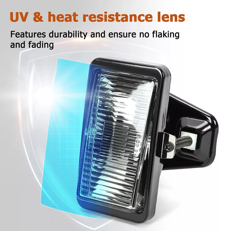 Par de luces antiniebla de parachoques para Chevrolet Camaro IROC-Z Z28 1985-92 cupé Foto 4 de 4