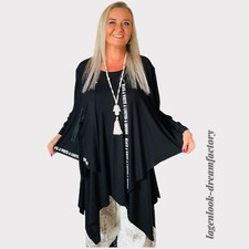 MYO-Lagenlook raffinierte Zipfel-Jacke Zipper...