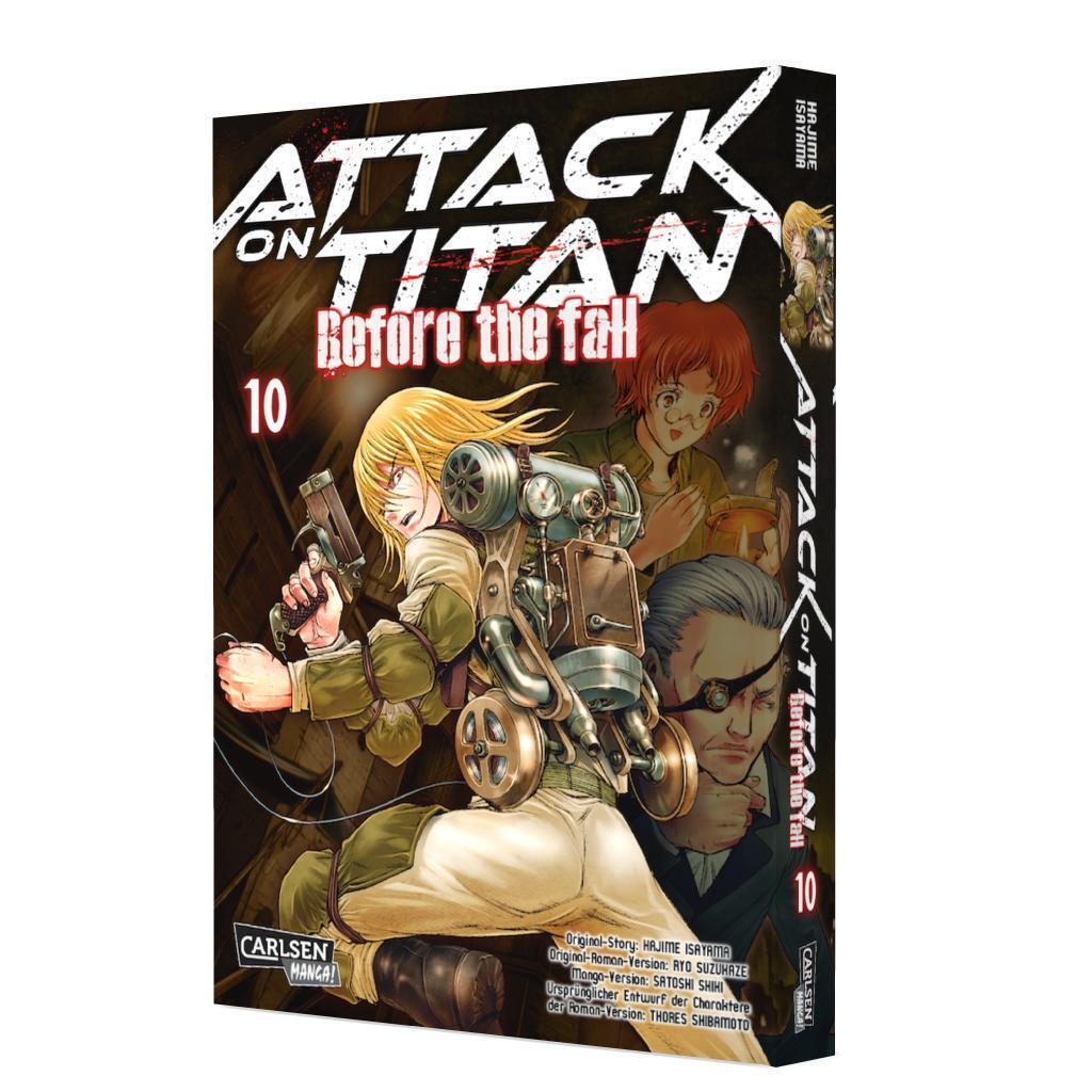 Thumbnail - Hajime Isayama (u. A.) | Attack On Titan - Before The Fall 10 |