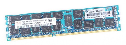 HP 16GB 2Rx4 PC3-12800R DDR3 Registered RAM Modul REG ECC 672612-081 672612-181