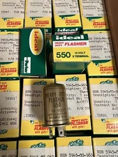 2X NEW HEAVY DUTY 550/180 12V/3 Prong Turn Signal Flasher/Blinker Thermal Parker