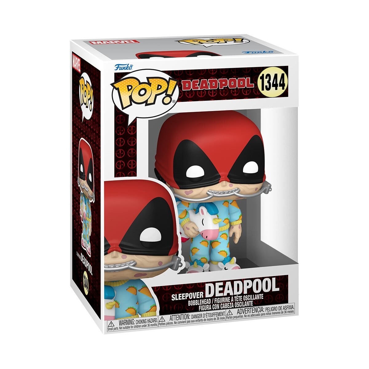 デッドプール ファンコ 1344 Deadpool Funko フィギュア Deadpool Sleepover POP Vinyl Figure #1344 Funko Marvel New