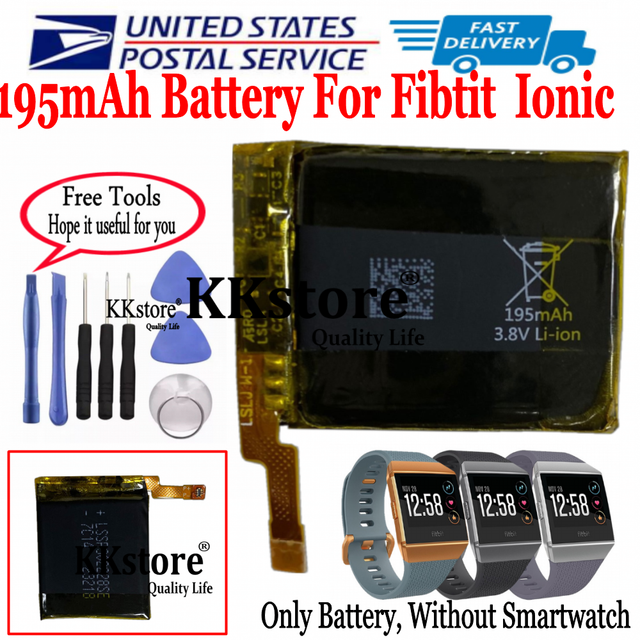 fitbit ionic replacement battery
