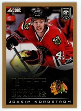 2013-14 Score Gold Hot Rookies Joakim Nordstrom #707