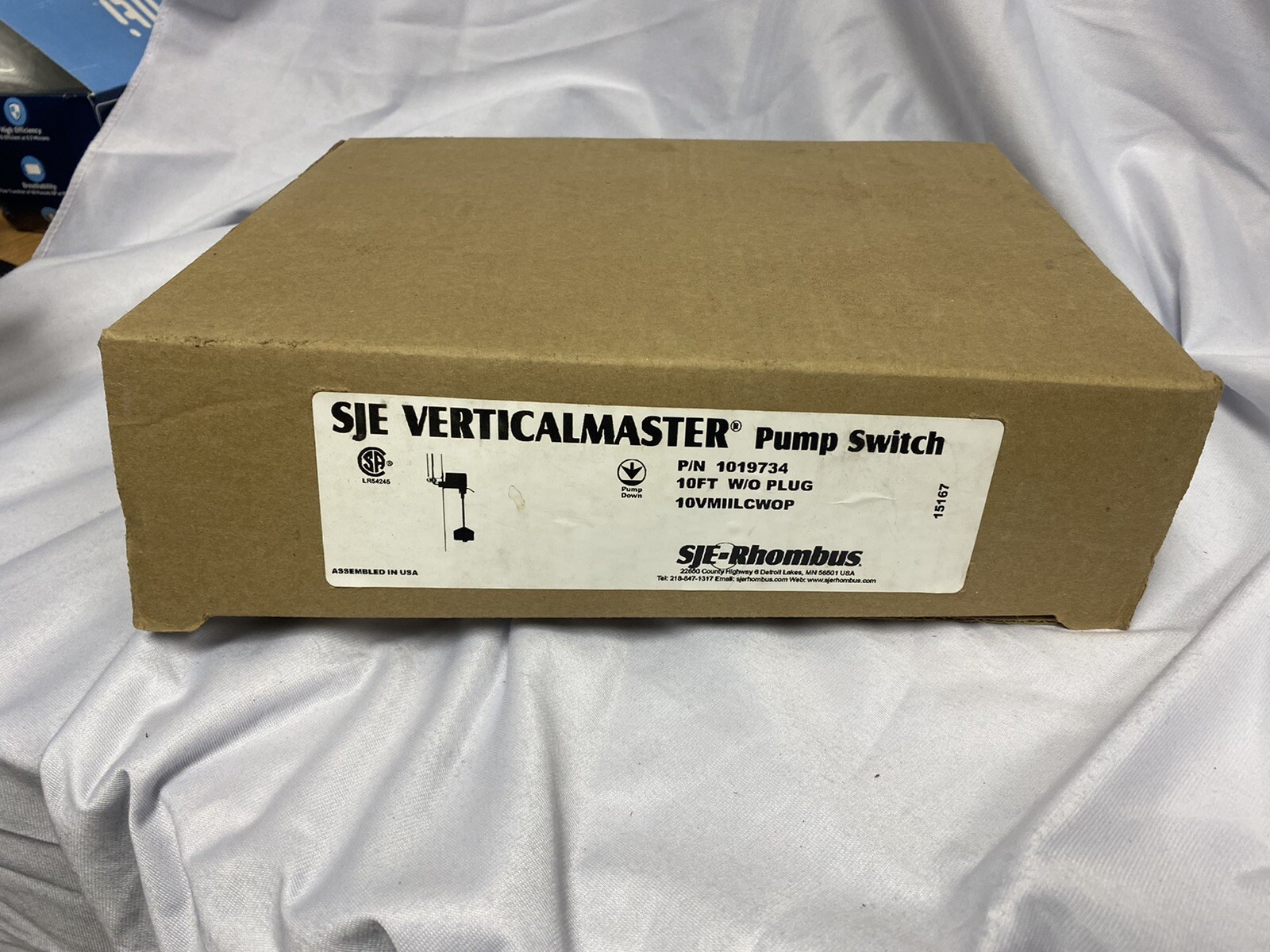 SJE Verticalmaster Pump Switch eBay