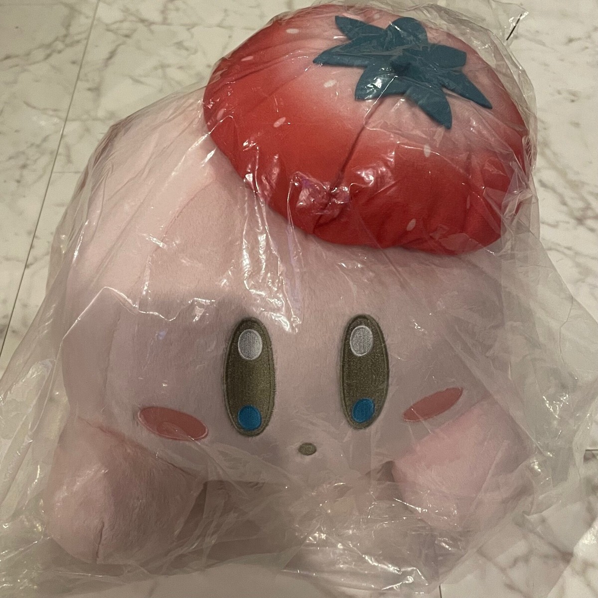 Kirby Plush Doll Ichiban Kuji Sweet Moment A prize Strawberry