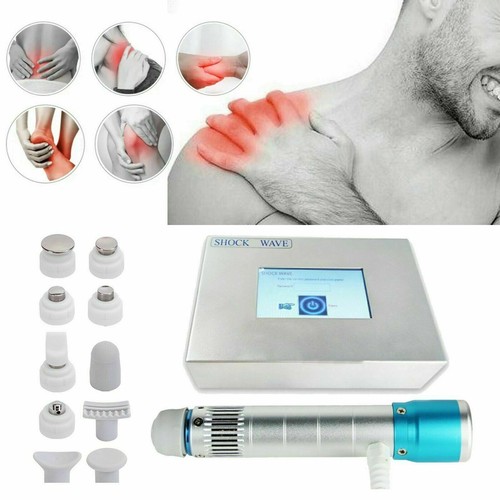 ED Shockwave Therapy Machine Extrakorporale Stoßwellentherapie 7 Massageköpfen