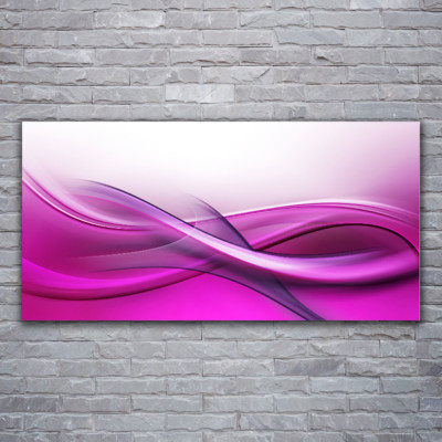 Tableau Décoratif Moderne Sur Verre - Impression Art Abstrait 120x60 Cm - Couleurs Vives - Marque Tulup