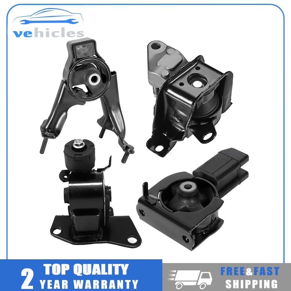 4X Engine Motor Mount A4219 A4221 A4220 A4218 For 2003-2008 Toyota Corolla 1.8L