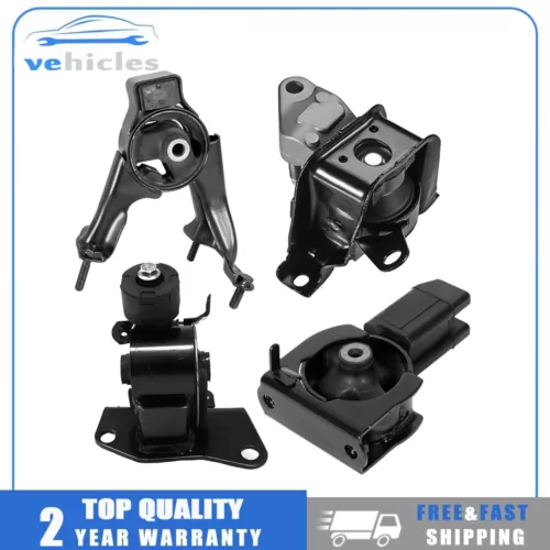 4X Engine Motor Mount A4219 A4221 A4220 A4218 For 2003-2008 Toyota Corolla 1.8L - Picture 2 of 12