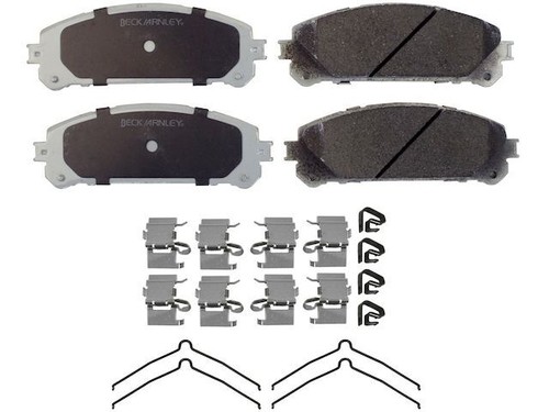 For 2011-2024 Toyota Sienna Brake Pad Set Front 78628CPFF 2012 2013 ...