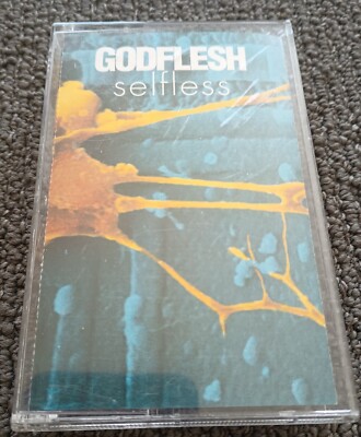 GODFLESH ''SELFLESS'' VINTAGE 1994 CASSETTE/EARACHE RECORDS/RARE