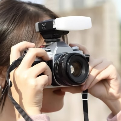 Solid Flash Diffuser for Softening Light in Portrait and Event Photography