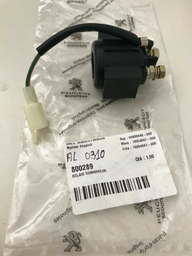Relais De Démarrage Area1 12V 4 Broches - Compatible Peugeot Speedfight 3, Django, Kisbee 50cm³ - Pièce Remplacement