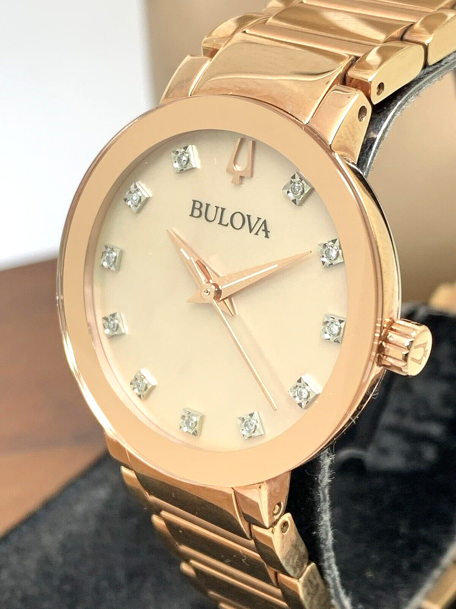Bulova Women\'s Modern Diamond Watch 97P132 Bulova Women main image 4