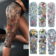Sexy Thigh Leg Temporary Tattoos Body Art Painting Water Transfer Tattoo Sticker
