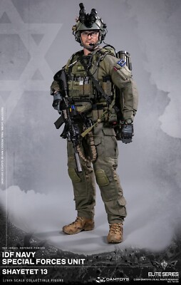DAMTOYS 78104 1/6 IDF Navy Special Forces Unit Shayetet 13 12