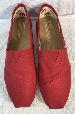 New TOMS Classic The Venice Collection Red Canvas Men display picture 1