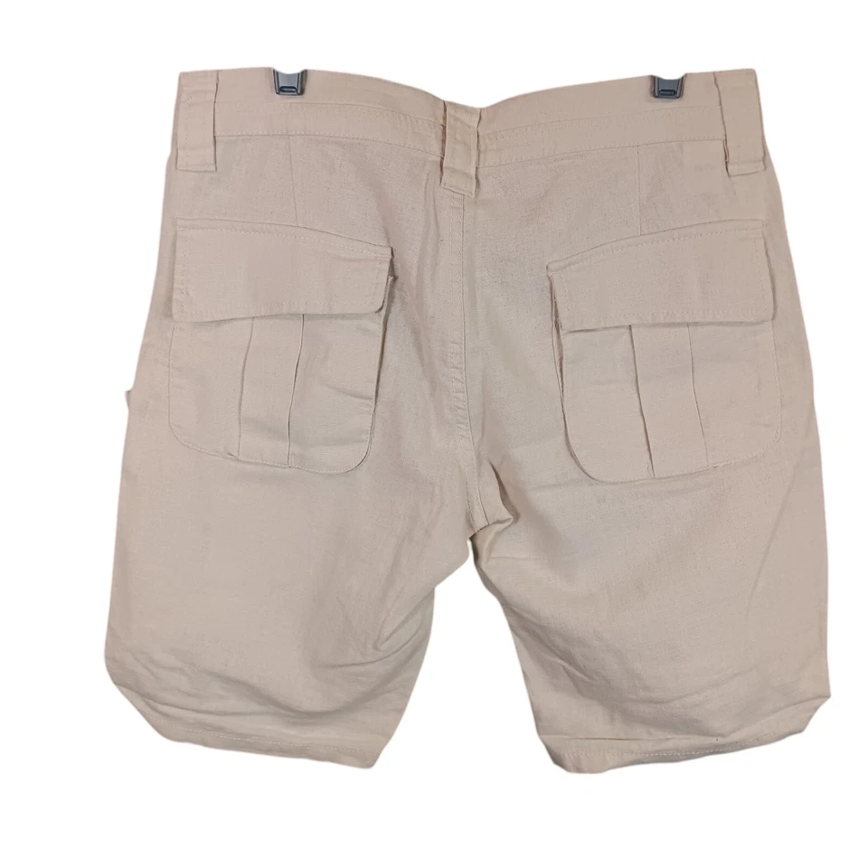 Shorts feminino BCBGeneration tamanho 8 bronzeado novo com etiquetas - Imagem 2 de 4