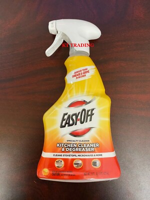 Easy-Off KITCHEN CLEANER & DEGREASER Stove Cooktop Oven Cabinet Sink 16oz Spray 