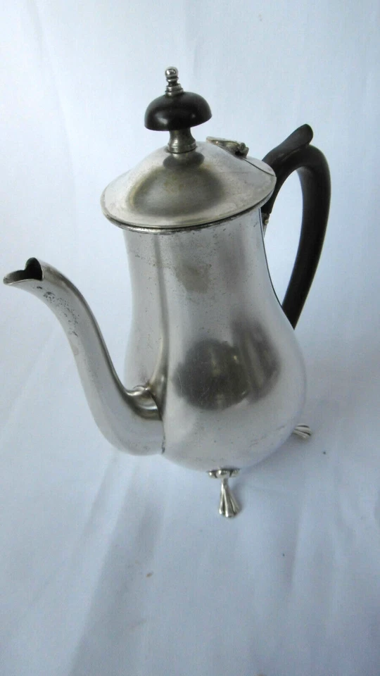 Teiera E Bricco Zucchero IN Metallo Argento - Immagine 2 di 4