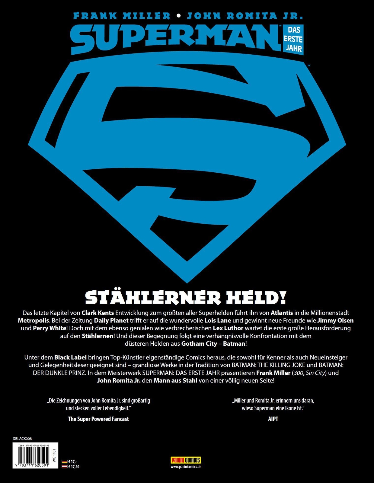Thumbnail - Superman: Das Erste Jahr Frank Miller