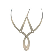 Golden Mean Calipers Golden Ratio Calipers Stainless Steel Eyebrow Ruler 1:1.618