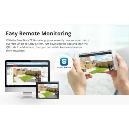 SANNCE 5IN1 16CH 1080P Lite H.265 DVR Digital Video Recorder 2TB - Imagen 6 de 9