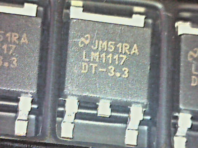   LM1117DT-3.3 3,3V 0,8A Spannungsregler LDO Adj Regulator SMD TO-252 NatSemi