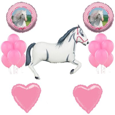 Combined Brands White Horse Cowgirl Party Supplies Rodeo Western Birthday Girl