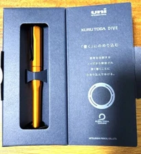Uni Kuru Toga Dive Mechanical Pencil 0.5mm Twilight Orange M5-5000 Mitsubishi
