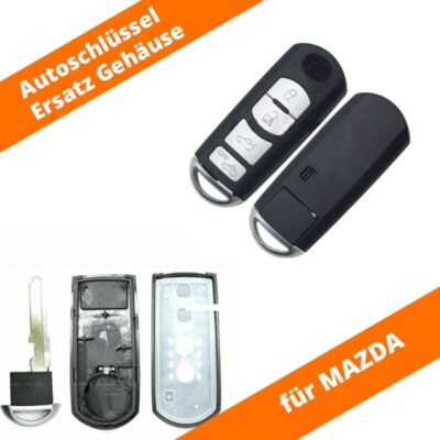 Smartkey Auto Schlüssel Gehäuse für Mazda 2 3 6 CX-7 CX-5 CX-9 MX-5 4 Tasten 