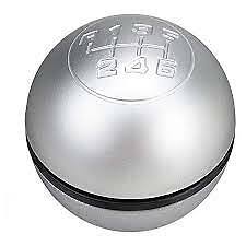 POMELLO LEVA CAMBIO PER ALFA ROMEO GIULIETTA IMPUGNATURA 6 MARCE SATINATO ARGENT