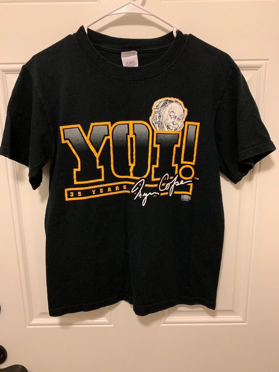 Myron Cope Yoi T Shirt S Pittsburgh Steelers Heinz Three