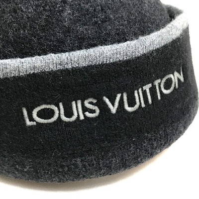 LOUIS VUITTON M73469 Bonemai-Monogram-Eclipse hat Knit hat wool  