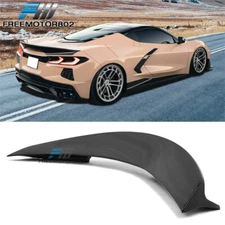 Fits 20-25 Corvette Stingray C8 2-Door RSC Style Rear Spoiler ABS - Gloss Black